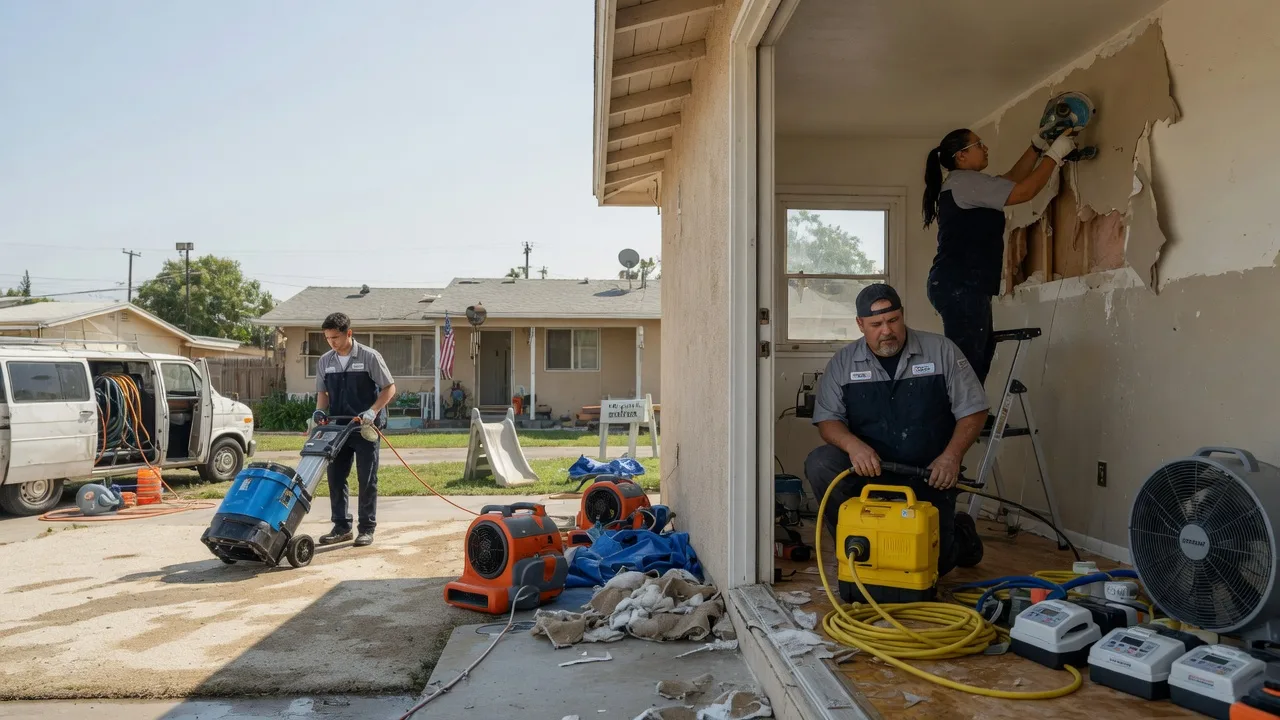 Water Damage Restoration in Delhi, LA near me